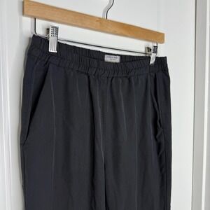 Marine Layer Allison Pants Womens Small Black Pull On Elastic Waist New Jogger